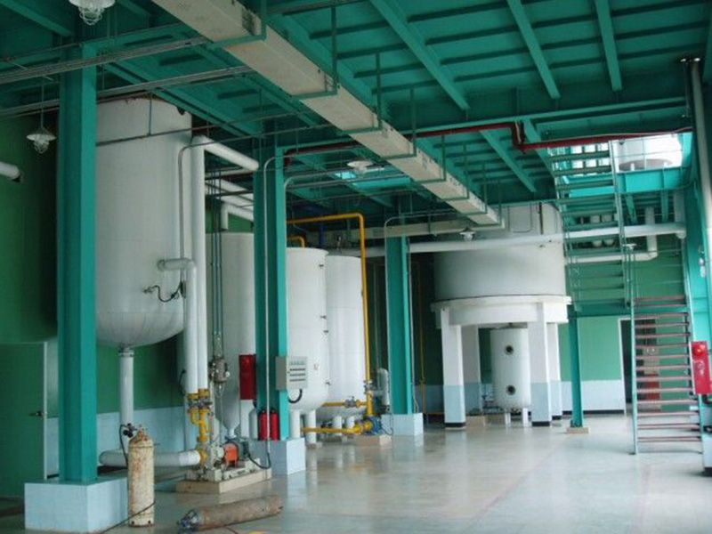 小规模的茶籽油生产线